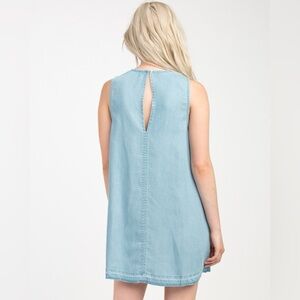 RVCA Chambray Mini Dress - Size Small